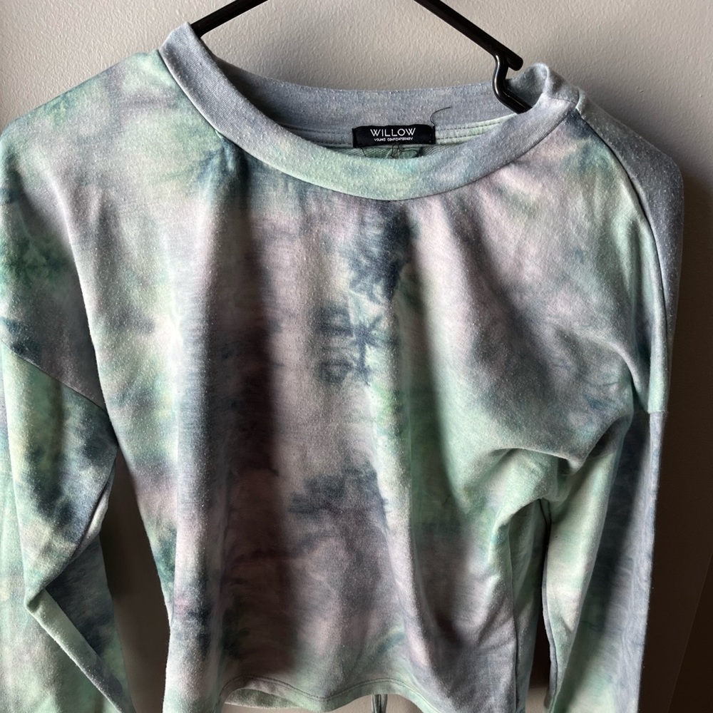 Open back long sleeve